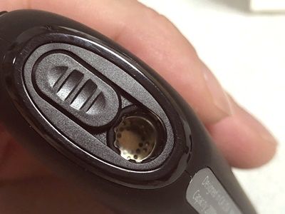 EFOS E1の加熱カップの様子