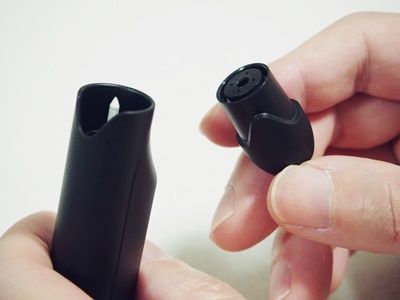 アイスモークのフタを外したところ