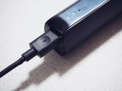 充電中のアイスモーク